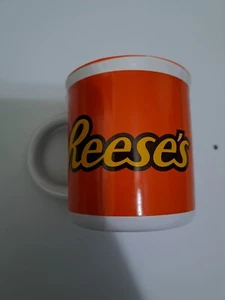 Mint Condition Orange and White REESE'S Peanut Butter Cups MUG  - Picture 1 of 4