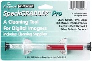 Kinetronics SpeckGrabber Pro Cleaning Tool with Two Cleaning Pads - Picture 1 of 5