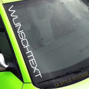 WUNSCHTEXT Aufkleber Oilslick Glitzer Regenbogen Farben Klebebuchstaben LKW  - Bild 1 von 14