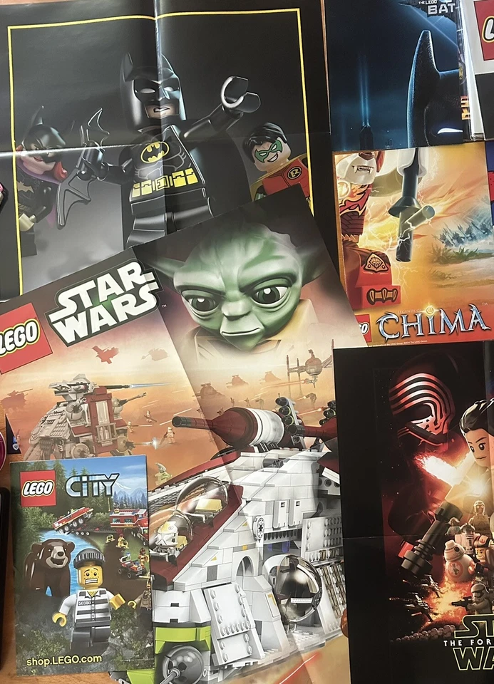 Lego Posters  20  + Original Star Wars Chima Batman Spiderman Bionicle  Limited - Image 1 of 4