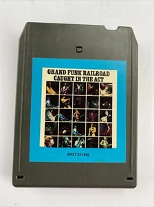 Grand Funk Railroad, Caught In The Act, 8 Track Stereo Tape Cartridge - Picture 1 of 6