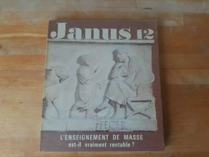 Revue JANUS N°12 : L'enseignement de masse est-il vraiment rentable ? - Imagen 1 de 2