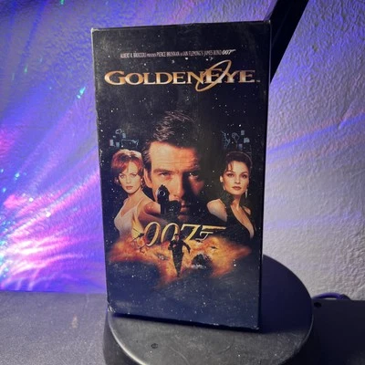 007 James Bond Goldeneye (VHS, 1996) Pierce Brosnan, Sean Bean Rated PG-13 Foto 1 de 3