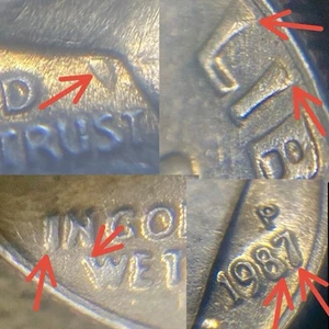 1987 P Dime DDO / 👌🏼👌🏼👌🏼 - Picture 1 of 7