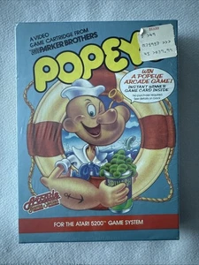 Nintendo Popeye (Atari 5200, 1983) nuovo sigillato raro capovolto retro arcade classico - Foto 1 di 6