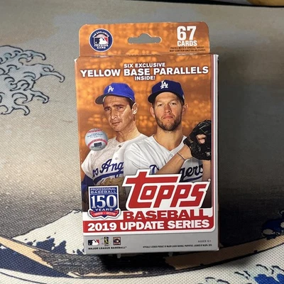 2019 Topps Update Series Baseball Sealed Walgreens Hanger Box - Image 1 of 4