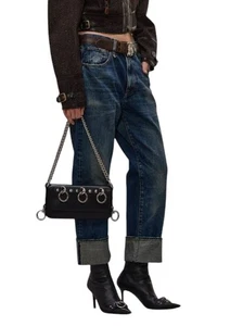 R13 Cuffed X-BF Damen Jeans 26 Adelaide Selvedge Blau Limited Edition UVP950 - Bild 1 von 14