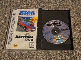 Daytona USA (Sega Saturn, 1995) CIB With Registration Card