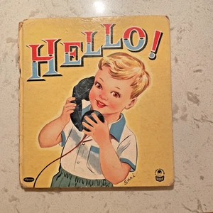 HELLO! ~ Vintage Children's Whitman Cozy Corner Book ~Sari, 1955 NICE! - Picture 1 of 5