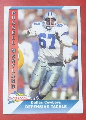 1991 Pacific Football Cards Singles / Pick 'Em --- #551 - 660 - Image 1 of 4