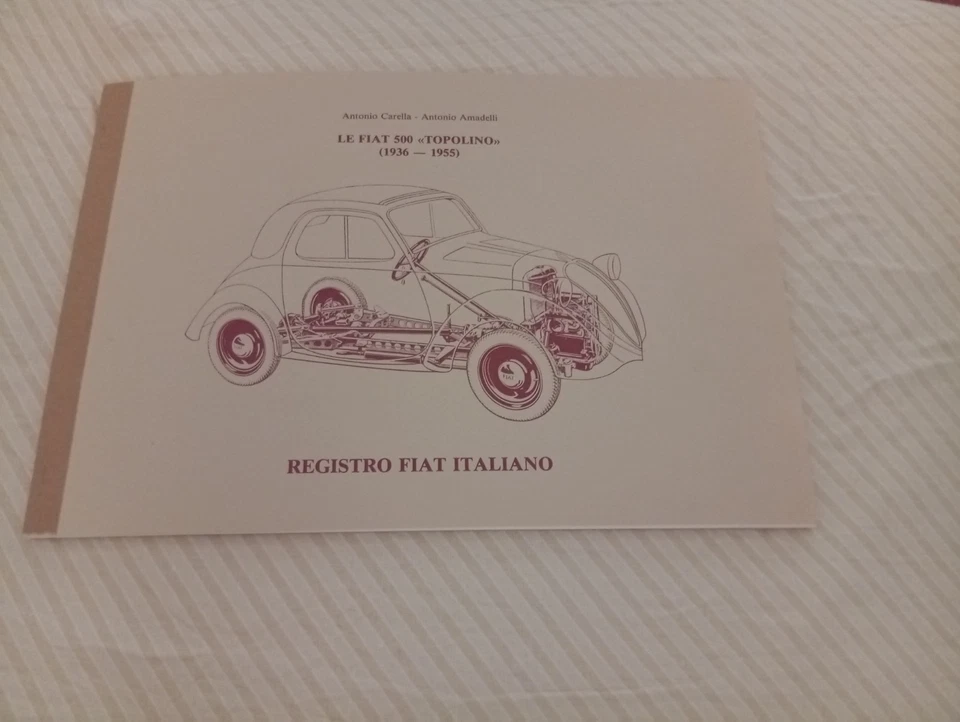 Monografia Fiat Topolino 1996 – Registro Fiat Italiano - Immagine 1 di 1