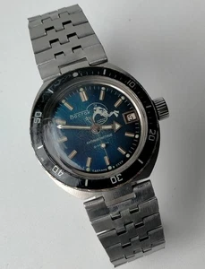 Reloj Vostok 2416.B Automático Modelo 9370059 Anfibio Buceo Original Soviético - Imagen 1 de 11