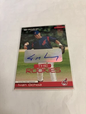 2005 Donruss - The Rookies 2004 Ivan Ochoa #38 Autographs (AU) - Image 1 of 2