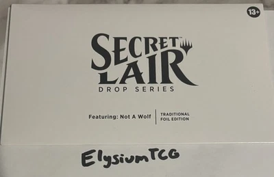 Magic The Gathering Secret Lair - NOT A WOLF Magic Gathering verano 2024 - nuevo sellado (lámina) Foto 1 de 3