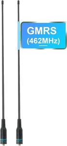 TIRADIO TD-771 GMRS Radio Flexible Peitschenantenne (2er-Pack, 462-467 MHz, schwarz  - Bild 1 von 3