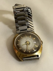Vintage Timex Marlin Herrenuhr 1974 "Solar System" Zifferblatt - mechanischer Aufzug - Bild 1 von 7