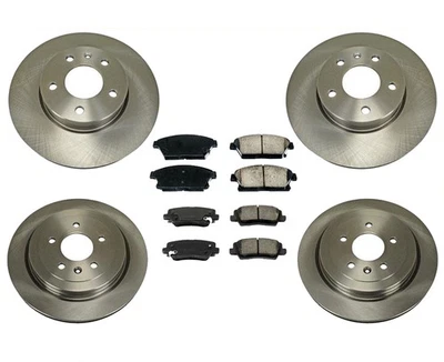 适用于 2013 - 2017 凯迪拉克 ATS 300 毫米标准 JE5 刹车转子和陶瓷垫 6 件 — 第 1/4 张图片