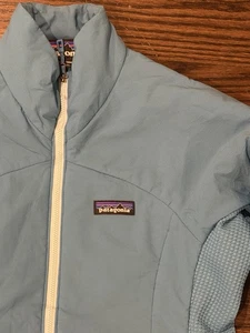 Chaqueta Patagonia para mujer M mediana verde azulado Nano Air híbrida cremallera completa abrigo aislante - Imagen 1 de 10