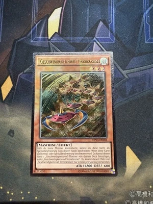 GERMAN YUGIOH Speedroid Terrortop OP03-EN002 Mis Print Ultimate Rare Nm - Image 1 of 3