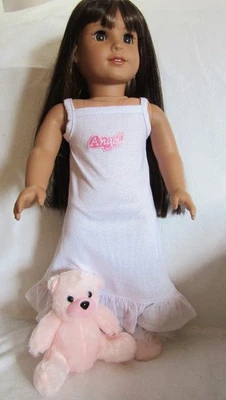 Juego de camisón tejido para dormir se adapta a muñeca niña 18 pulgadas vendedor de ropa lsful Foto 1 de 3