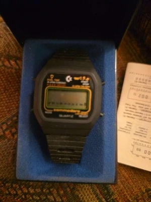 Commodore CBM LCD Reloj Digital Computadoras CBM Doble Hora Alarma Cronógrafo Foto 1 de 3
