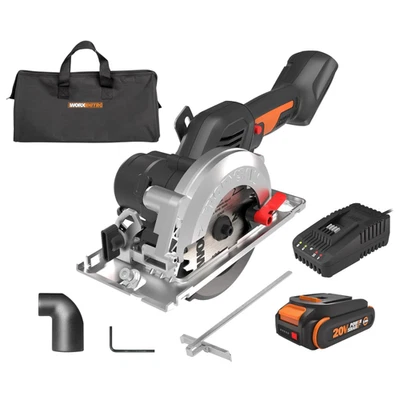 Worx WX531L 20V Cordless 4.5" Circular Saw with Brushless Motor & LED Light - Image 1 of 4