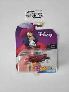 2018 Hot Wheels Character Cars Disney's Captain Hook - Picture 1 of 2