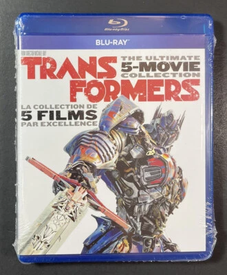Transformers [ The Ultimate 5-Movie Collection ] (Blu-ray) NEW - Image 1 of 4