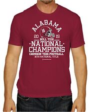 Alabama Crimson Tide 2016 College Football Playoff Champions Red T-Shirt