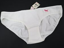 1 NEW Victoria's Secret VTG 2008 PINK Extra Low Full Cut Bikini Panties MEDIUM