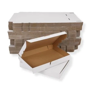 200 St. Maxibriefkarton 240 x 160 x 45 mm DIN A5 weiß Warensendung Faltkarton - Bild 1 von 3