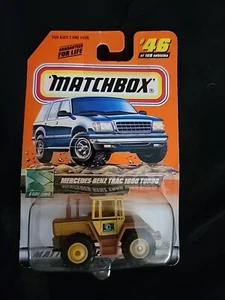 MATCHBOX TREASURE HUNT MB 2000 LOGO MERCEDES BENZ TRAC 1600 TURBO #46 Tractor - Picture 1 of 2