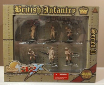 Ultimate Soldier 32x Британская пехота Серия II 6 фигурок - Изображение 1 из 4