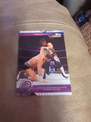 2019  Road to WrestleMania #51 Mustafa Ali Defeats Drew Gulak in the Tournament - Image 1 of 2