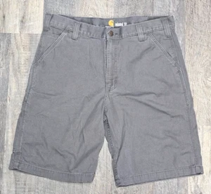 CARHARTT ROGGED FLEX RELAXED FIT LONA TRABAJO CORTO 105514-039 GRIS Para hombres Talla 36 - Imagen 1 de 6