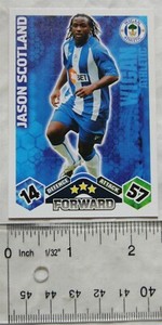 2009/10 Topps Match Attax Trading Card - Jason Scotland, Wigan Athletic