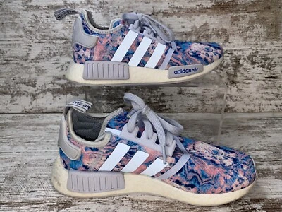 Adidas Ultraboost NMD R1 PASCUA AZUL ROSA BLANCO TIE DYE EF2300 para mujer talla 8 Foto 1 de 4