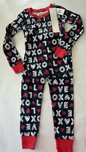 The Children’s Place PJ Place Valentines’s Day Pajamas Unisex Girl Boy SZ 5 NWT - Picture 1 of 3