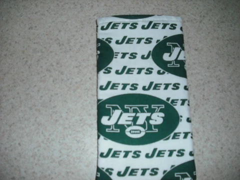 Sunglass / Eyeglass Soft Fabric Case- New York Jets - NFL - Green & White Cover