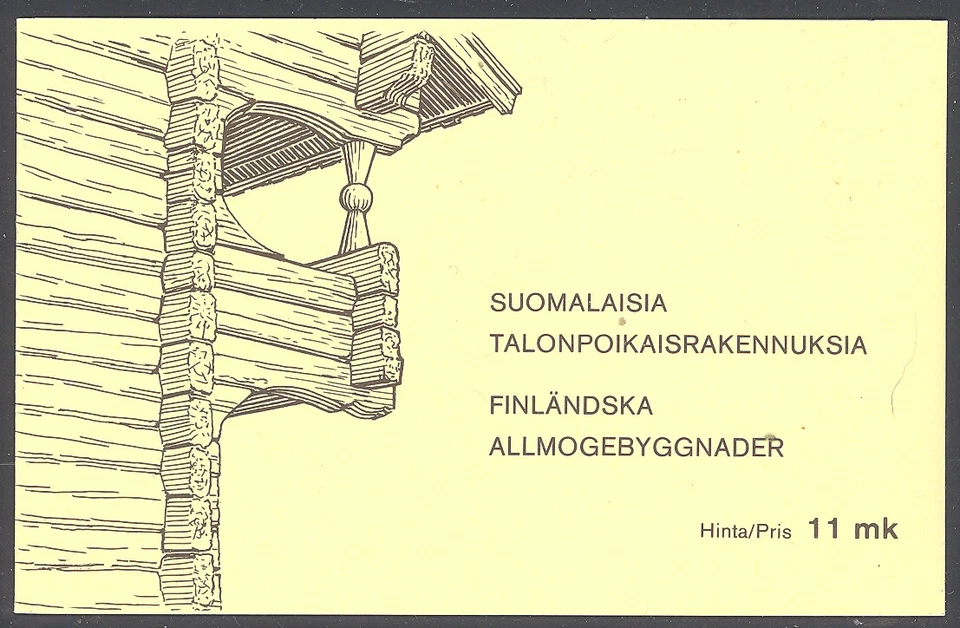Folleto de casas rurales Finlandia 1979 Sc# 626 NH Foto 1 de 1