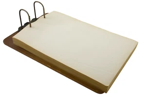 Old Yawman & Erbe Mfg Co Rochester NY Factory Country Store Clip Board & Paper - Picture 1 of 20