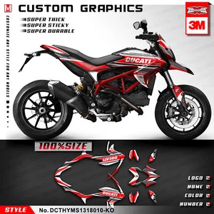 Kungfu Graphics Hypermotard 821 939 Sticker Decal 2013 2014 2015 2016 2017 2018 - Bild 1 von 25