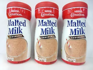3 Nestle CARNATION MALTED MILK CHOCOLATE - Picture 1 of 1
