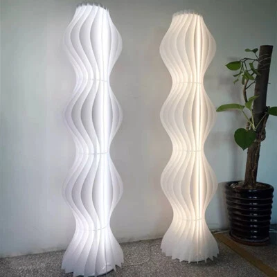 Lámpara de pie de acrílico para iluminación ambiental lámpara de esquina para sala de estar dormitorio Foto 1 de 4