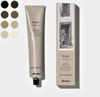 Mascarilla Davines con crema acondicionadora de color de cabello Vibrachrom, 3,38 FL OZ.  Foto 1 de 3