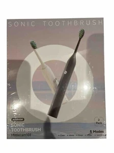 Zahnbürste Elektrisch Sonic Electric Toothbrush Model: am101 Doppelpack - Bild 1 von 3
