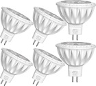 Aimeoko Mr16 Led Bulb Light Bulbs 6 Pack, 5w 50w Halogen Equivalent 2700k Warm