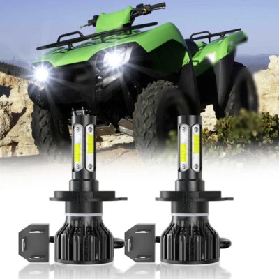 PARA KAWASAKI FUERZA BRUTA PRADERA FARO BOMBILLAS LED ALTA POTENCIA BRILLANTE 2PC Foto 1 de 4