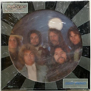 BOB SEGER & SILVER BULLET BAND Night Moves 1978 US Promo PICTURE DISC LP SHRINK - Picture 1 of 3