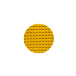 Brick Circle Round Shaped Baseplate - 3 Sizes, 20 Colors (Bright Orange Small) - Picture 1 of 5